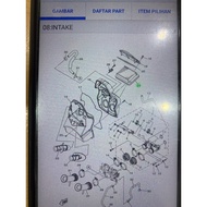 TMAX 500CC AIR FILTER (XP500) TMAX 500CC AIR FILTER (XP500A) ELEMENT AIR CLEANER TMAX 500CC