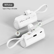 GOOJODOQ 4000mAh Lightning Port Power Bank | Portable Mini Powerbank for IOS iPad iPhone Airpod Andr