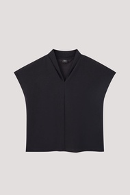 Funnel V-Neck Top
