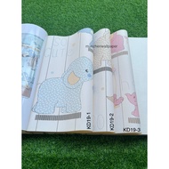 Baby Elepahant Elephant Animated Cartoon Motif Children's Wallpaper Full Adorable Color