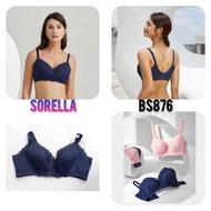 BS876 Sorella body contour bra without wire, full cup 36C