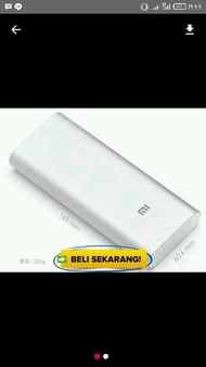 Powerbank xiaomi 16000