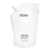 OUAI Fine Hair Conditioner Refill - Volumizing Conditioner Made with Keratin, Biotin and Chia Seed O