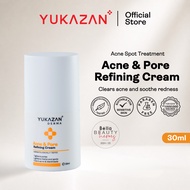Yukazan Derma Refining Cream Acne & Pore 30ml Acne Removal | Jerawat / Acne Spot Cream / Spot Treatm