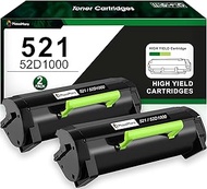 MasaiMara 52D1000 521 Toner Replacement for Lexmark MS710 MS711 MS810 MS810n MS810dn MS811 MS811dn M
