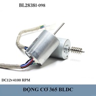 365 brushless motor BL2838 motor 12V 4100 rpm, dual ball bearing, with Hall