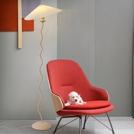 Simple Style Pleated Living Room Floor Lamp Bedroom Study Sofa Floor Lamp Bedside Ambience Light Nordic Lamps