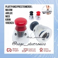 PLUIT KECIL PANCI PRESTO KEPALA PELUIT UAP PANCI PRESTO KATUP UDARA PRESTO AIRLUX MAXIM PELUIT KECIL