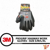 3M Premium Nitrile Embossed &amp; Coated Work Gloves - Best Comfort, 33% Strengthen Durability, Touch-Screen Enabled!