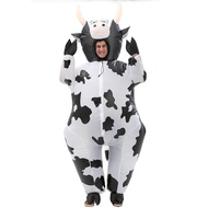 Halloween Costume Cow Game Fancy Dress Animal Costume Inflatable Cow Costume