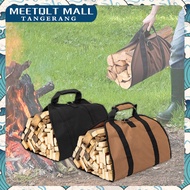 Firewood Bag 46*98cm - Camping Firewood Bag - Canvas Firewood Carrier Bag