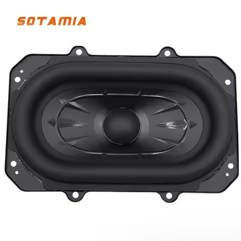 SOTAMIA 1Pcs 8 Inch Subwoofer 3 Ohm 100W Audio Speaker Super Bass Runway-shaped Long Stroke Hifi Spe