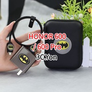 HONOR 600 Charger Protector 80W Case 600Pro Anti-Breaking Cable USB Type C Winder Charger Organizer 