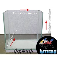 ▩ ❄ ۩ █ Betta Tank, for pet grooming, (maximum of 2 Tank per checkout) 4x4x4, 4x4x6, 6x4x6, 6x4x8,