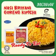 MGWoW Halal Nasi Goreng Ready To Eat Travel Food Instant Rice | Briyani Nasi 180g