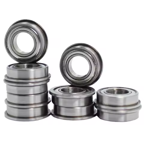 F689ZZ Flange Bearing 9x17x5 mm ABEC-1 ( 10 PCS ) Flanged F689 Z ZZ Ball Bearings F618/9ZZ