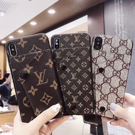 OPPO A31 A91 A12 A5 A9 AX7 AX5 R17 R15 R11S F11 F9 Reno4 2Z 3 leather pattern card coin purse mobile phone case