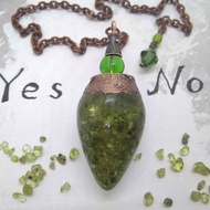 隕石擺項鍊 / 水晶擺隕石 / 隕石首飾