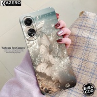 Casing Hp OPPO A78 4G Latest Fashion Case Butterfly Case OPPO A78 4G Silicone Pro Camera Softcase OP