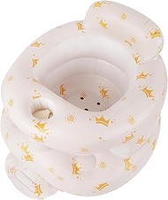 TDTOK Inflatable Baby Chair, Baby Seat for Babies 3 Months Up with Built-in Air Pump, Sit Me Up Floo