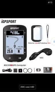 單車季！IGPSPORT BSC200C 單車碼錶加導航儀