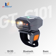 GTCODESTAR GT-S101 Mini Pocket Portable Ring Barcode Scanner Wireless Wearable Finger 1D 2D Qr Code