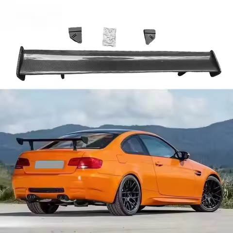 E90 E92 E93 M3 GTS Style High Quality Carbon Fiber Rear Spoiler Trunk Spoiler Tail Boot Wing for 3 S