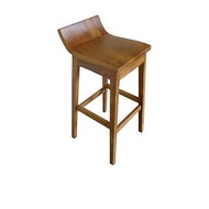 【吉迪市100%全柚木家具】LT-022A 柚木造型吧台椅 椅子 高腳椅