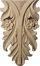 Ekena Millwork ONL04X07X01DRAL Onlay, 4 1/4"W x 7 1/4"H x 3/4"D, Alder