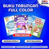 School savings book | CHILDREN'S SAVINGS | CUSTOM SAVINGS | FULL COLOR SAVINGS BOOK | School