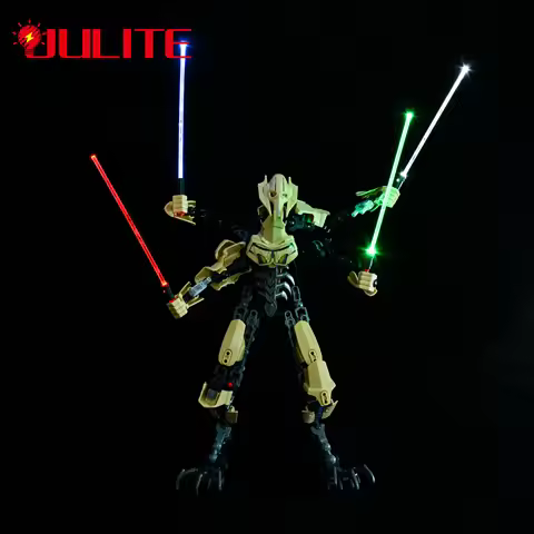 LED Lightsaber Length 12cm 1 in 1/ 2 in 1usb For Characters General Grievous White Storm Only Lighti