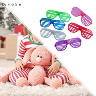 Devoko 6x Shutter Shade Glasses Eyewear Assorted Colors Eyeglasses Valentines Day Glasses for Greeti