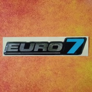 EURO 7 Hino Emblem Embossed Sticker