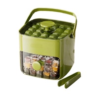 SDFG 48 ô Hộp đá viên ép Tự làm Di động Khuôn làm đá viên Tháo lắp dễ dàng Kẹp đá Máy làm đá viên Hộ