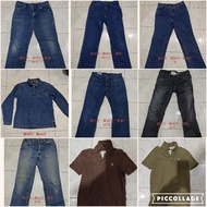 中古LEE,Big John,rustler,bobson牛仔褲 second hand jeans/牛仔衫/短T恤 T-shirt/復古 古著 小喇叭 低腰