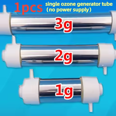 1PCS Ozone Generator 1g 2g 3g ozone generator tube air purifier water treatment ozone tube generator