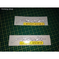 ▨☃Car Sticker. Sticker Akana. Akana Wizard Carbon