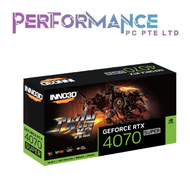 Inno3d GeForce RTX 4070 RTX4070 SUPER TWIN X2 (3 YEARS WARRANTY BY LEAPFROG DISTRIBUTION PTE LTD)