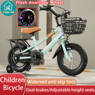 Mega Mall 14"/16"/18" Bike For Kids Children Bicycles Bicycle For Kids Kids Bike Balance Bike For Boy Girl Kids Bike With Flash Wheels Adjustable Height