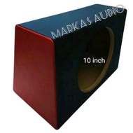 Promo Box 10 inch subwoofer speaker suitable for cars and homes MDF material COD