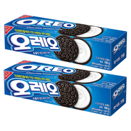 韓國 OREO 朱古力夾心餅 (原味) 100G (藍) X2