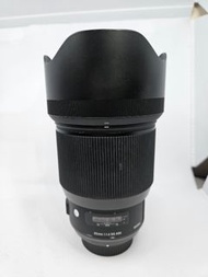 Sigma 85mm F1.4 DG Art for nikon FF