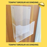 A5 Wall Acrylic Brochure Holder Frame