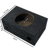 Car Audio Speakers 4 Inch 5 Inch 6 Inch 6.5 Inch 8 Inch 10 Inch 6x9 Inch Square Empty Box Subwoofer