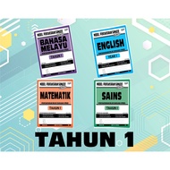 Model Pentaksiran Sumatif Tahun 1 (SET)[Dwibahasa, buku topikal, buku latihan, sekolah rendah, latih
