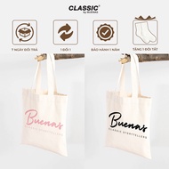 Cheap Buenas Korean canvas crossbody tote bag for school