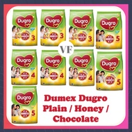 [Bundle] Dumex Dugro 3, 4 & 5 Milk Powder - Plain, Honey & Chocolate 850g / 1.5kg [Exp 2026]
