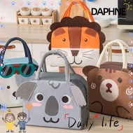 DAPHNE Cartoon Stereoscopic Lunch Bag, Thermal Bag Thermal Insulated Lunch Box Bags,  Cloth Portable Lunch Box Accessories Lunch Box Food Bags