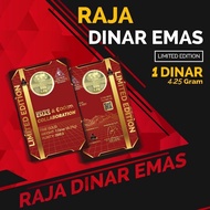Raja Dinar Emas collaboration CODAM 1 Dinar