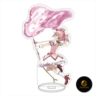 Madoka Magica Akemi Homura Magical Girl Keychain Backpack Bag Decoration Accessory